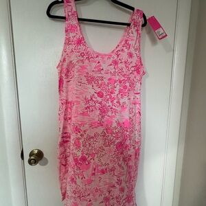 NWT Lilly Pulitzer Peony Pink Tank Dress